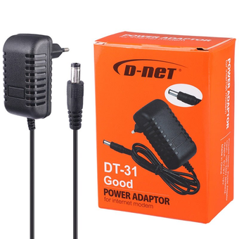 آداپتور مودم D-net DT-32 CKS-0910 9V 1A فیش ریز