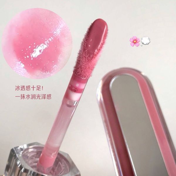 لیپ گلاس آبنباتی دوپ کی کو 3Q Beauty