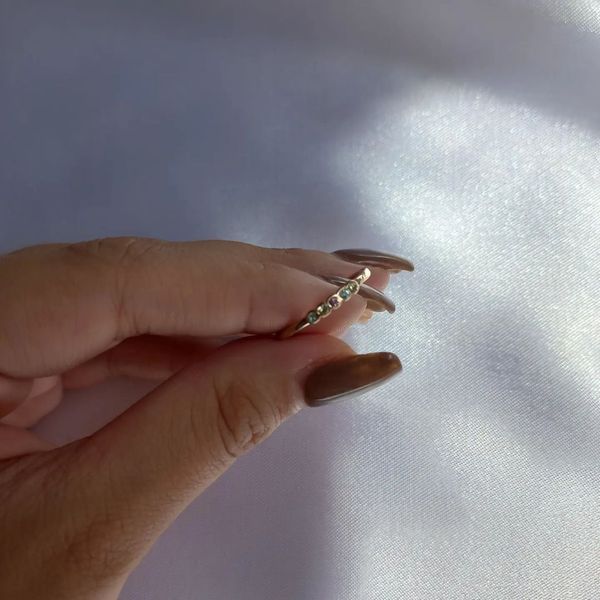 انگشتر نگین رنگی