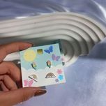 گوشواره بستنی و رنگین کمان