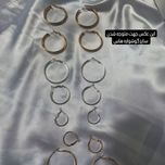 گوشواره حلقه ای ساده