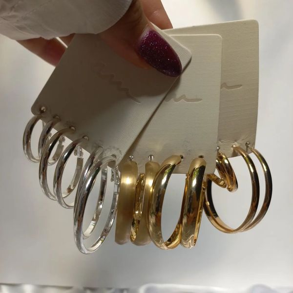 گوشواره حلقه ای ساده