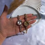 ساعت فول نگین صفحه گرد