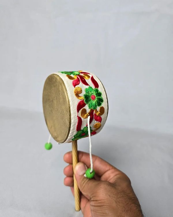 ‌طبلک جذاب و بامزه 😍 کاملا با دست و از پوست طبیعی