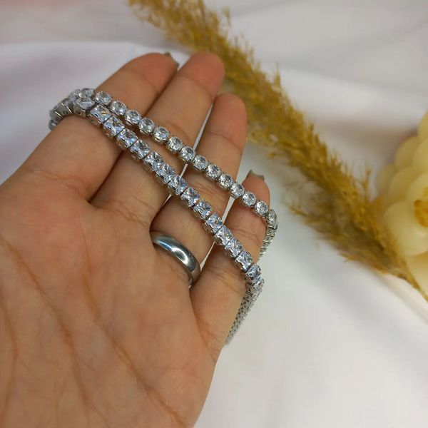 دستبند فول نگین