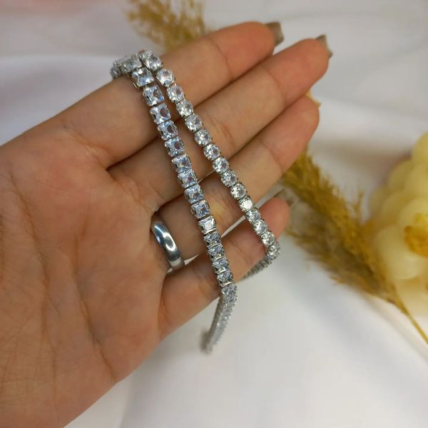 دستبند فول نگین