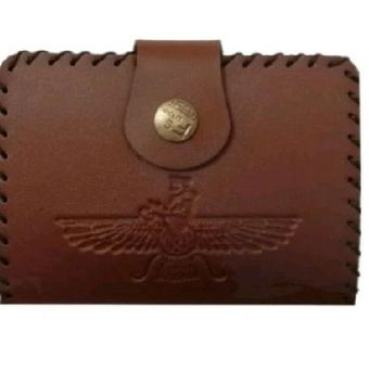سه عدد کیف پول و جا کارتی مدل فروهر جنس چرم خارجی درجه یک ابعاد 10 در 7