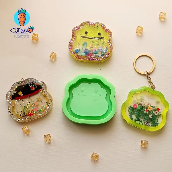 قالب سیلیکونی شیکر آکواریمی طرح مون دیتو 🥰