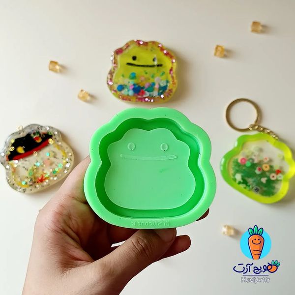 قالب سیلیکونی شیکر آکواریمی طرح مون دیتو 🥰