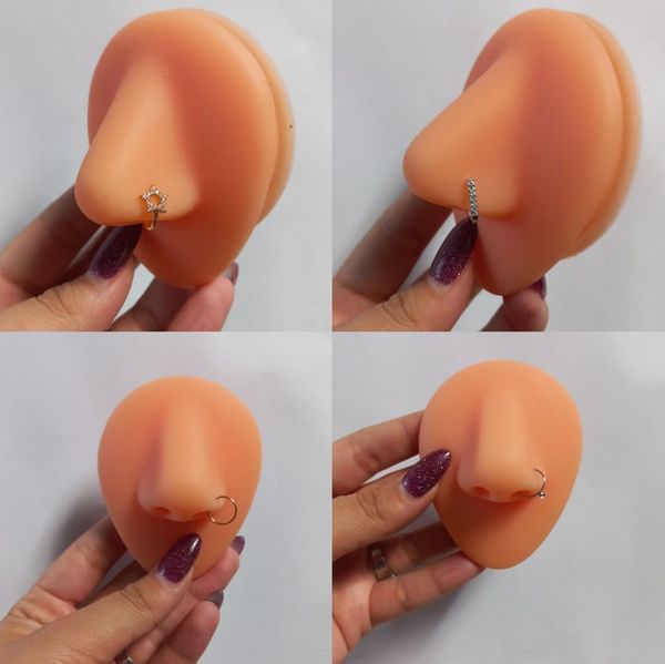 پیرسینگ فیک بینی