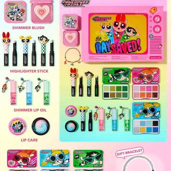 پک آرایشی پاور پاف گرل شیگلم The Powerpuff Girls X SHEGLAM Collection Se
