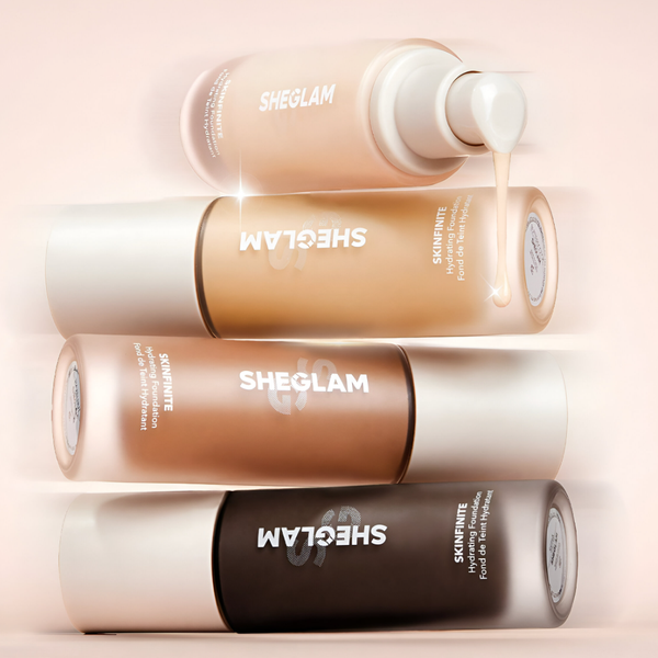 کرم پودر آبرسان عمیق شیگلم انواع پوست SHEGLAM Skinfinite Hydrating Foundation