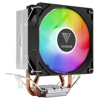 فن خنک کننده CPU گیم دیاس Gamdias Boreas E1-210 Lite مناسب انواع سوکت پردازنده