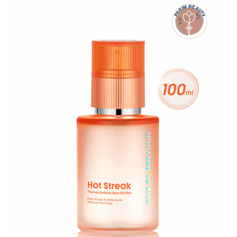 روغن 100 میل مو شیگلم   SHEGLAM Hot Streak Thermal Defense Glow Oil Elixir - 100ml
