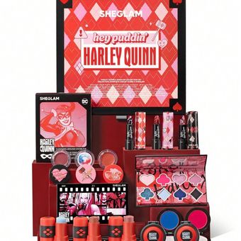 پک آرایشی هارلی کویین شیگلم Harley Quinn X SHEGLAM Collection Set