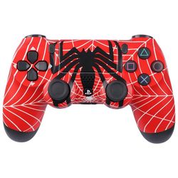 دسته ps4 high copy باتری 1000 با طرح Spider man