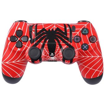 دسته ps4 high copy باتری 1000 با طرح Spider man