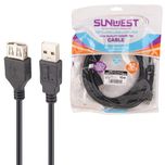 کابل افزایش طول USB سان وست طول 10 متر