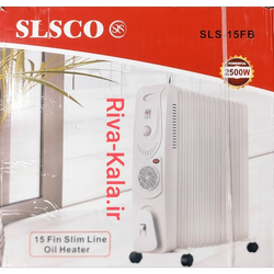 شوفاژ برقی 15 پره فن دار سلسکو SLSCO مدل SLS-15FB
