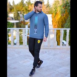 ست سویشرت شلوار مردانه مدل Petronas کد 6223