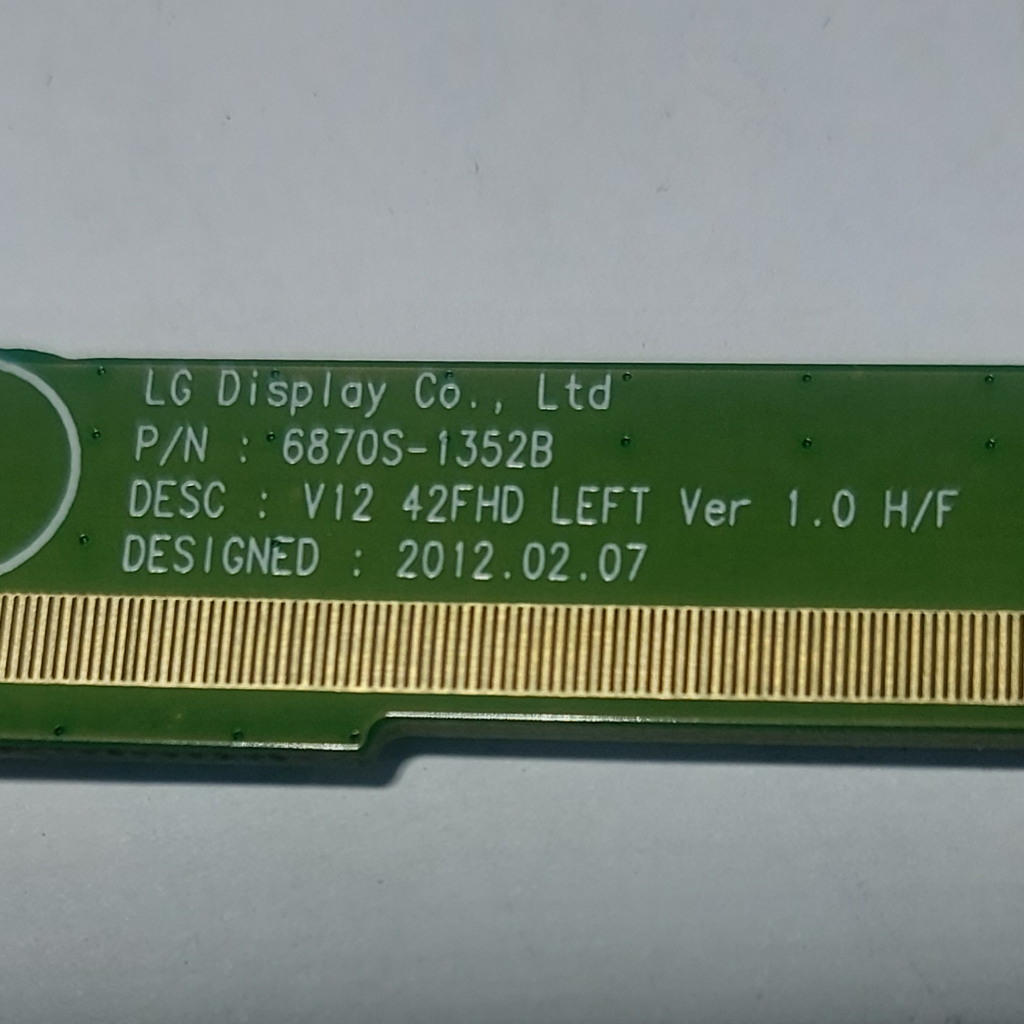 کد 231 # خط کش چپ ال جی 42LM64100