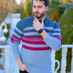 سویشرت مردانه مدل manesh (مشکی) کد 6246