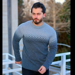 بافت مردانه مدل sepenta(طوسی زغالی )کد 6232