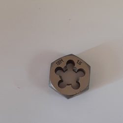 حدیده M12 12 * 1.5 mm در گام 1.5 میلیمتر  GOLIACH DIE NUT HSS