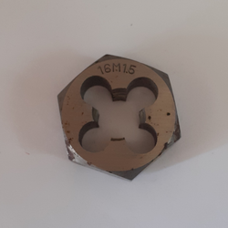 حدیده M16 16 * 1.5 mm در گام 1.5 میلیمتر  GOLIACH DIE NUT HSS