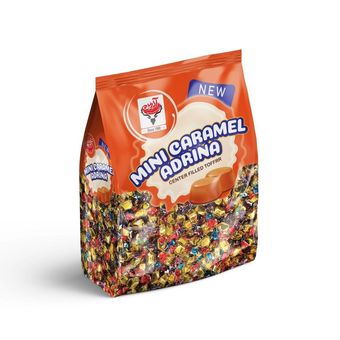 شکلات تافی کره ای،مینی کارامل آدرینا