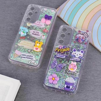 قاب آکواریومی سامسونگ Galaxy A25 عروسکی برجسته محافظ لنزدار