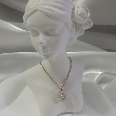 گردنبند سفید کد 233