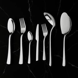 سرویس قاشق و چنگال 32 پارچه صنایع استیل ایران مدل مونزا