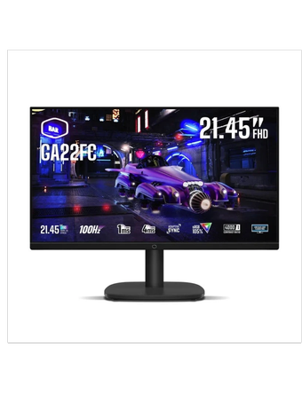 مانیتور گیمینگ کولر مستر GA22FC سایز 21.45 اینچ