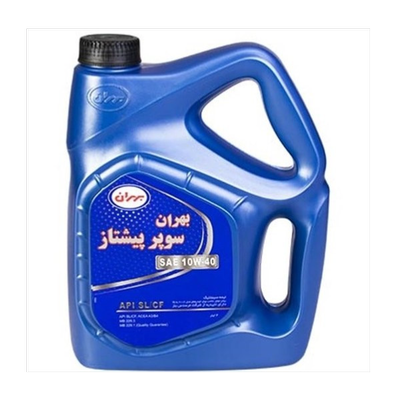 روغن موتور بهران سوپر پیشتاز 10w40  SL  حجم 4 لیتر