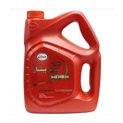 روغن موتور بهران سوپر پیشتاز 20w50  SL حجم 4 لیتر