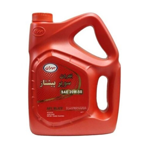روغن موتور بهران سوپر پیشتاز 20w50  SL حجم 4 لیتر