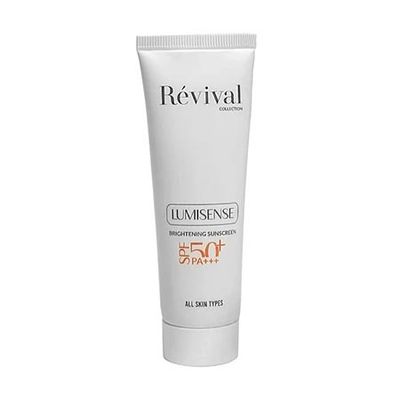 فلوئید ضد آفتاب و روشن کننده با 50 ‏REVIVAL +SPF‬‏ رویوال