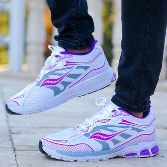 کفش Rico (سفید بنفش)کد 6262