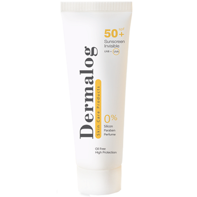 ‫کرم ضد آفتاب بدون رنگ 50 ‏Dermalog SPF‬‏ درمالوگ