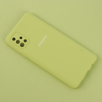 قاب سیلیکونی زیربسته سامسونگ Galaxy A51 4G محافظ لنزدار