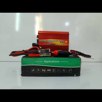 اینورتر12 ولت به 220 - مبدل برق خودرو 500 وات