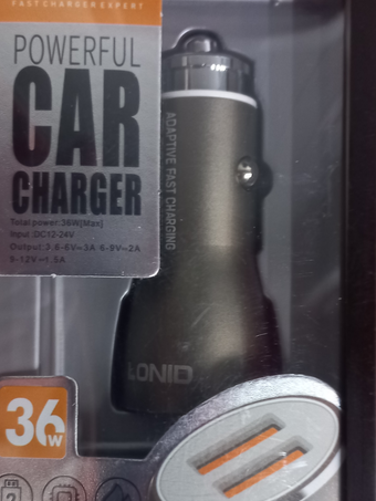 شارژر فندکی فست شارژ LONID