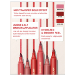 تینت لب ماژیکی شیگلم LOVE STAINED LIP TINT MARKER