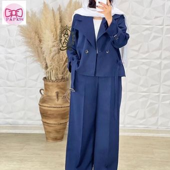 سه تیکه شامل کمربند+کت+شلوار. کد 219