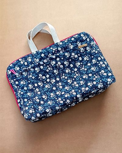 کیف کلاسوری مخمل دخترانه