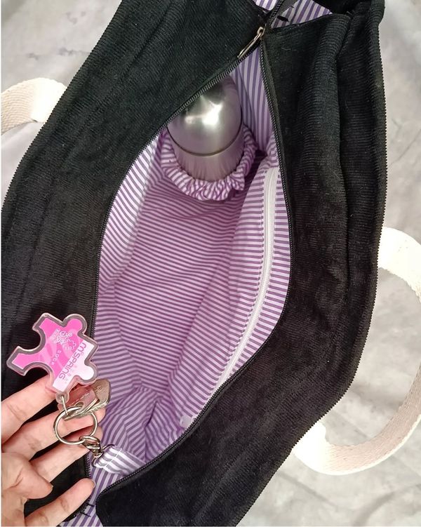 کیف دوشی مخمل زنانه با نقاشی دستی