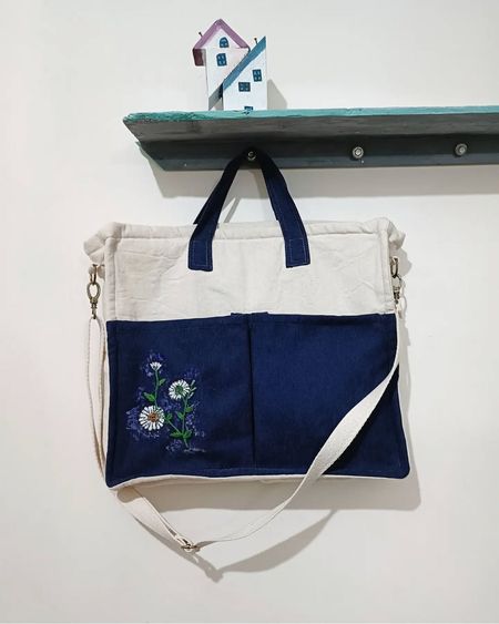 کیف دوشی زنانه الیاف طبیعی