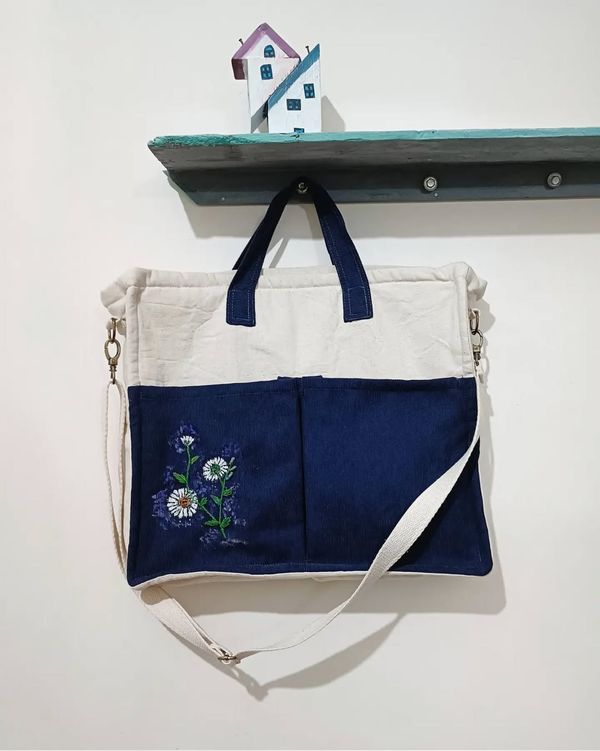 کیف دوشی زنانه الیاف طبیعی