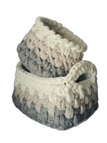 سبد قلاب بافی تریکو کد 80 مجموعه 2 عددی